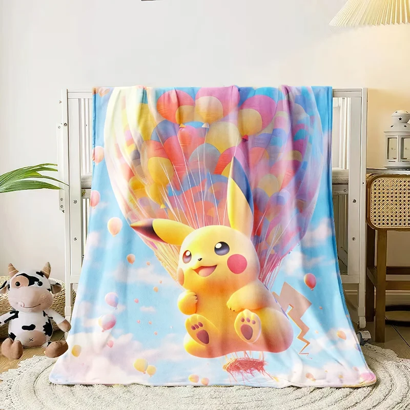 Couvertures douillettes aux motifs Pokémon pour se blottir et se sentir bien