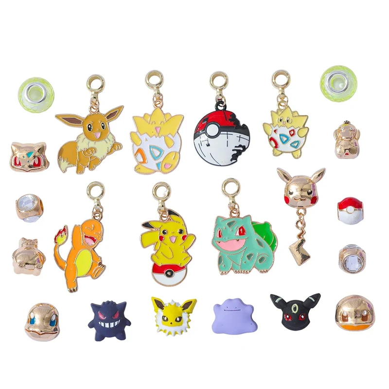 Calendrier de l'Avent Pokémon avec bracelet et breloques