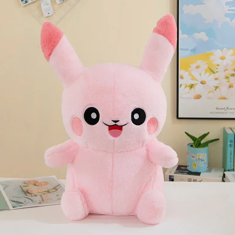 Peluche Pikachu rose (environ 35/55/75 cm) Peluche XXL Pokémon