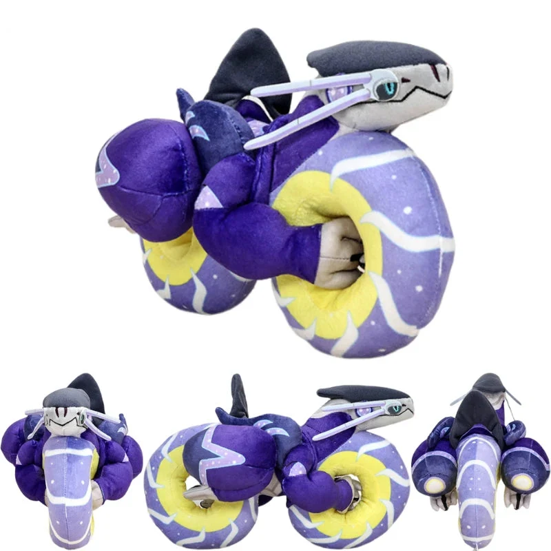 Peluche Pokémon Koraidon ou Miraidon en mode conduite (environ 30 cm)