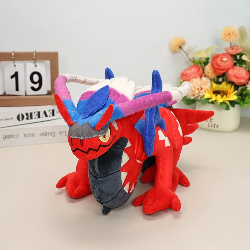 Peluche Pokémon Koraidon ou Miraidon en mode conduite (environ 30 cm)