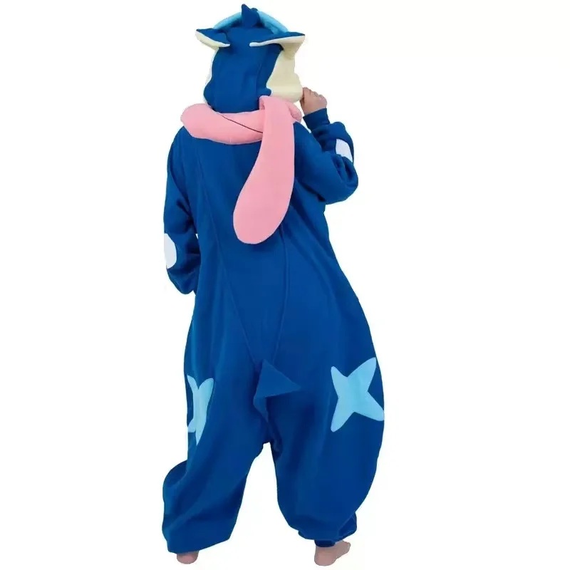 Costume de cosplay pyjama Kigurumi Greninja Onesie pour adultes