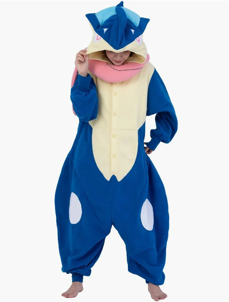 Costume de cosplay pyjama Kigurumi Greninja Onesie pour adultes