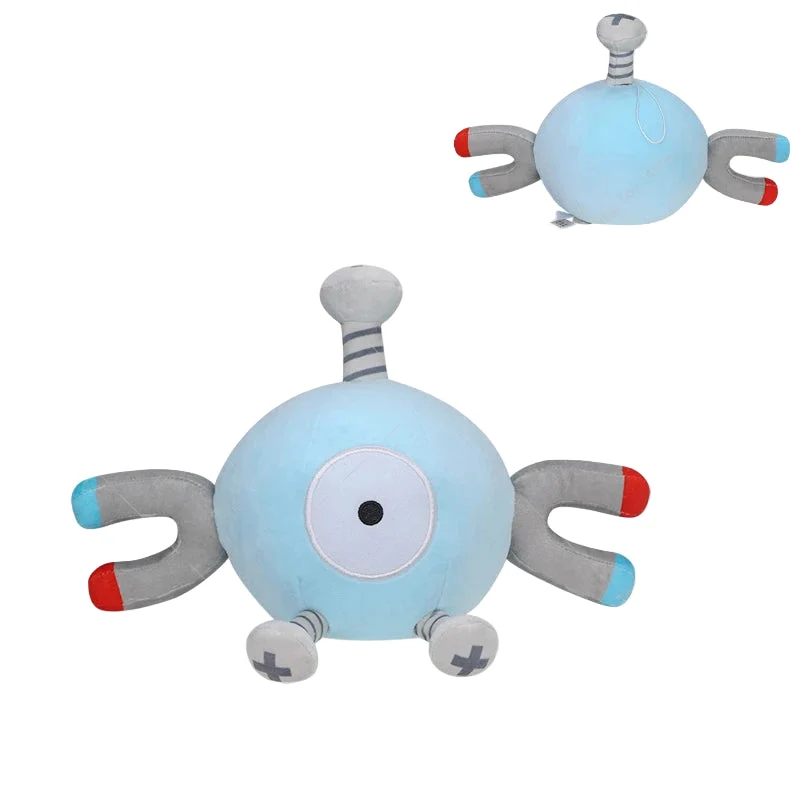 Peluche Pokémon Magnetilo Magnemite (environ 30x17x17cm)