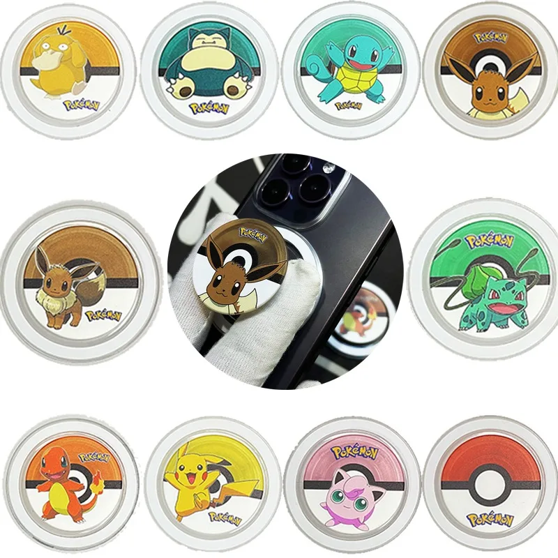 Support de bouton de téléphone Pokémon Pikachu