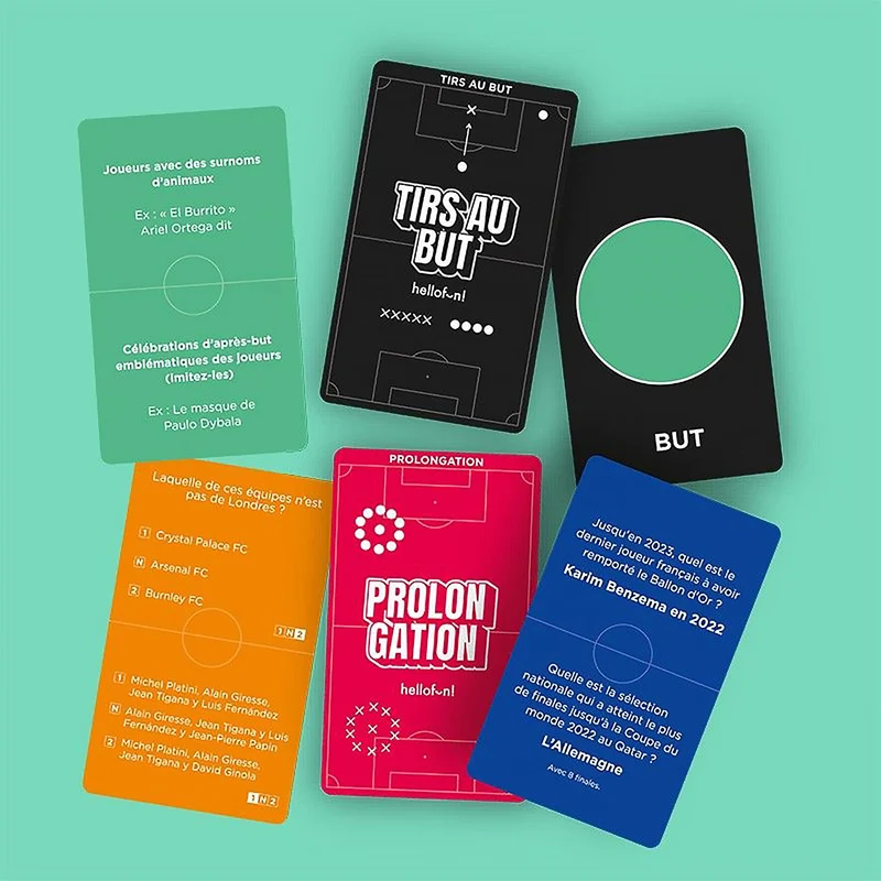 Tiki Taka : jeu de cartes football à offrir aux fans de foot