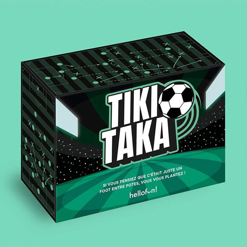 Tiki Taka : jeu de cartes football à offrir aux fans de foot