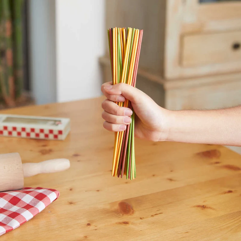 Jeu d'adresse Mikado Spaghetti en bambou - Trompe-l'œil pâtes