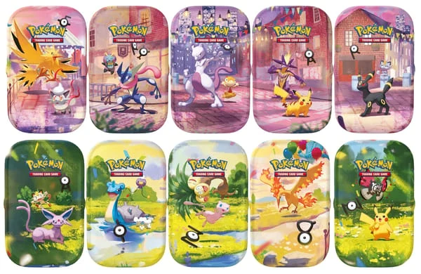 Pack Pokémon 30 ans FR – Mini Tin + 25 Toploaders Gamegenic