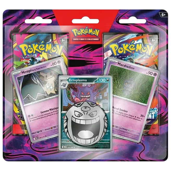 Pokémon – Duo Pack Ectoplasma – Chaos Ascendant / Nuit Noire – Français