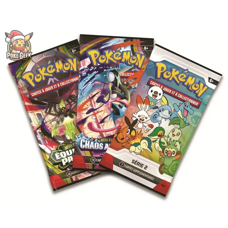 Pack Pokémon Premiers Partenaires Série 2 FR – Mini Snap + Sleeves Clairière Enchantée