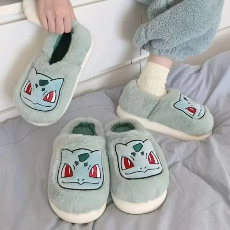 Chaussons moelleux et câlins au look Pikachu, Évoli, Bulbizarre ou Ronflex