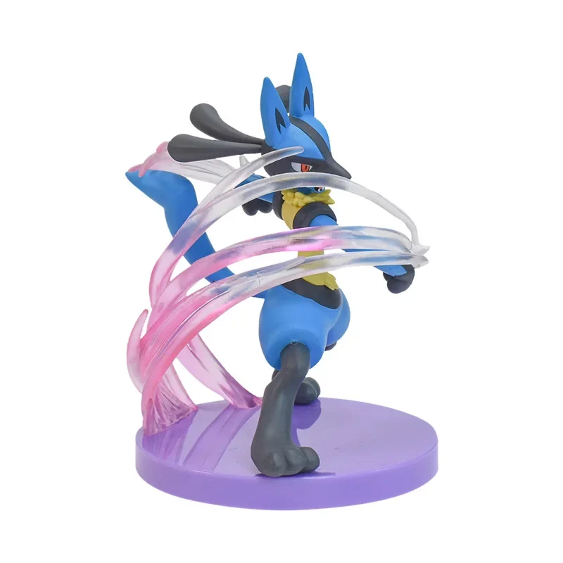 Figurine Pokémon Lucario (environ 13 cm)