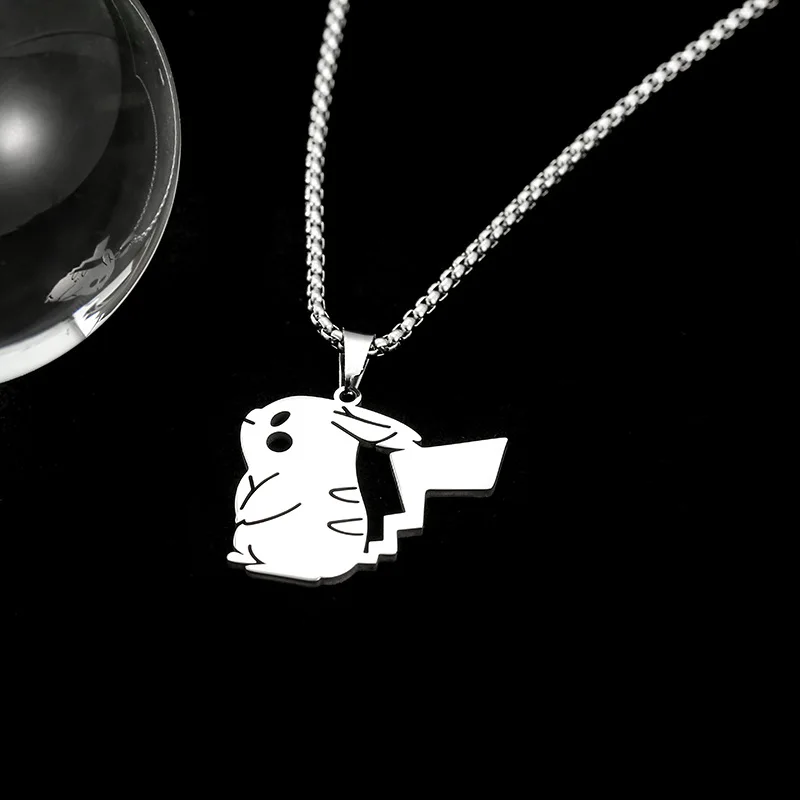 Collier Pikachu, Cubone Cubone ou Jigglypuff en argent