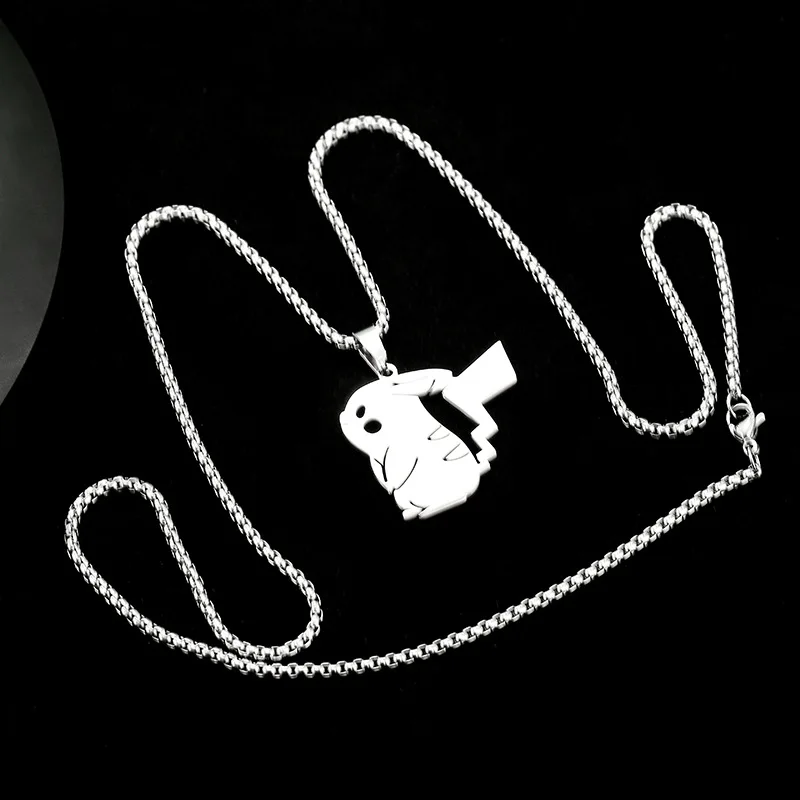 Collier Pikachu, Cubone Cubone ou Jigglypuff en argent