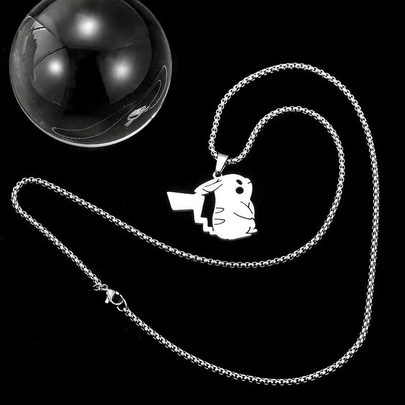 Collier Pikachu, Cubone Cubone ou Jigglypuff en argent