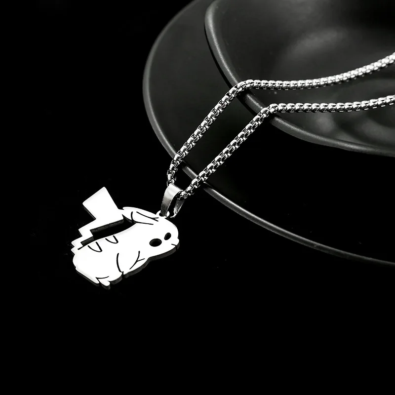Collier Pikachu, Cubone Cubone ou Jigglypuff en argent