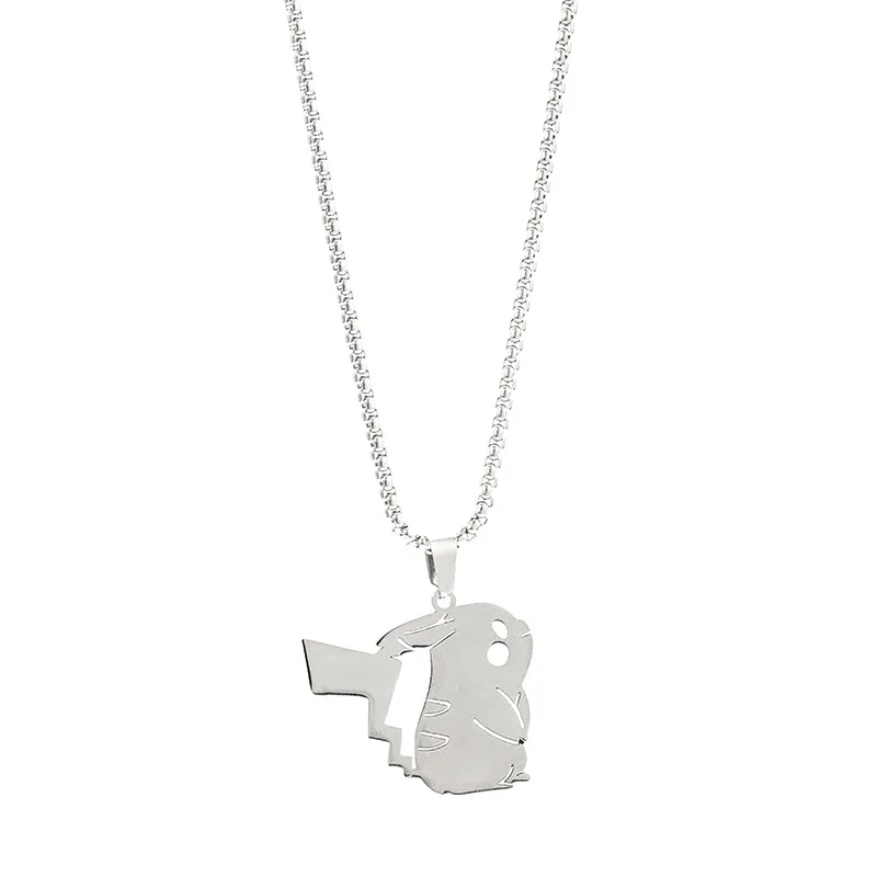 Collier Pikachu, Cubone Cubone ou Jigglypuff en argent