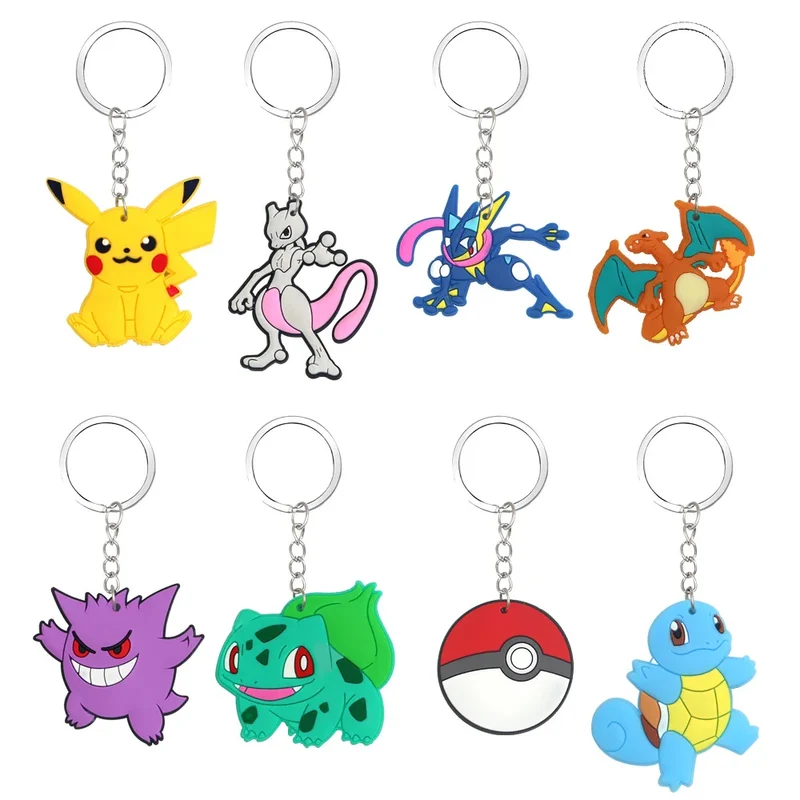Porte-clés pendentifs Pokémon en packs de 8 ou 16