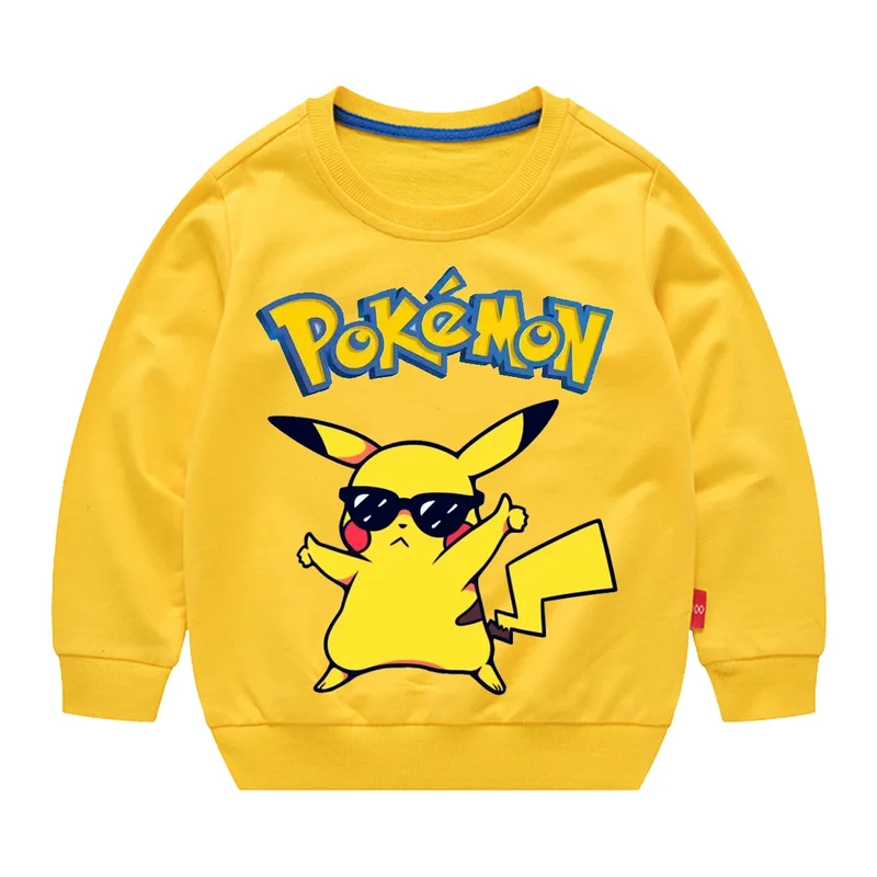 Pulls Pokémon cool pour enfants aux couleurs vives