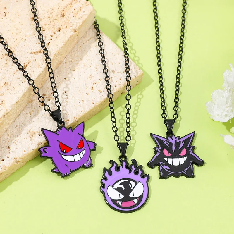 Collier Pokémon Gengar ou Nebula Gastly