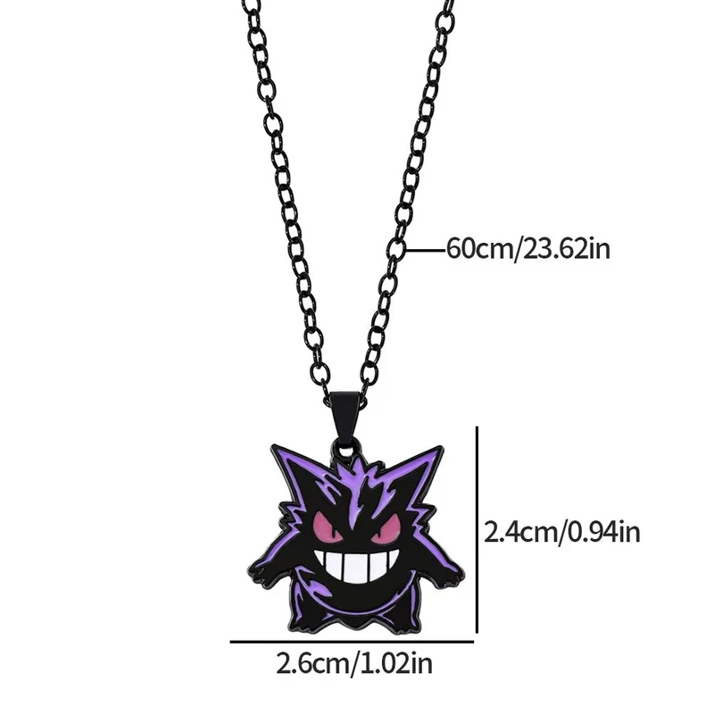 Collier Pokémon Gengar ou Nebula Gastly