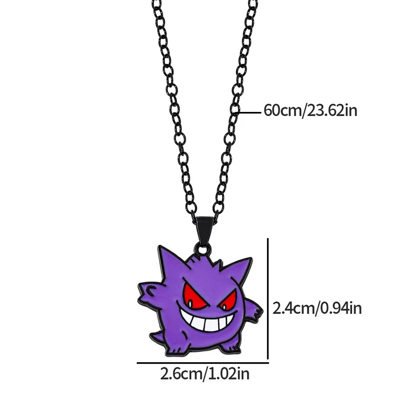 Collier Pokémon Gengar ou Nebula Gastly