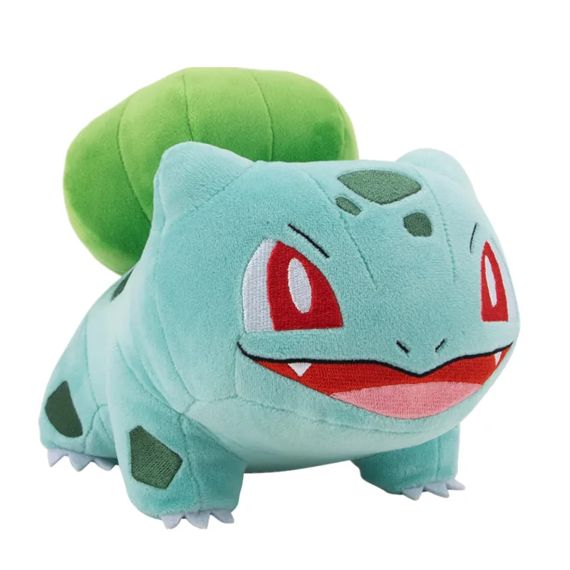 Coffret de peluches Pokémon de démarrage avec Carapuce, Bulbizarre et Salamèche (environ 18-20 cm)