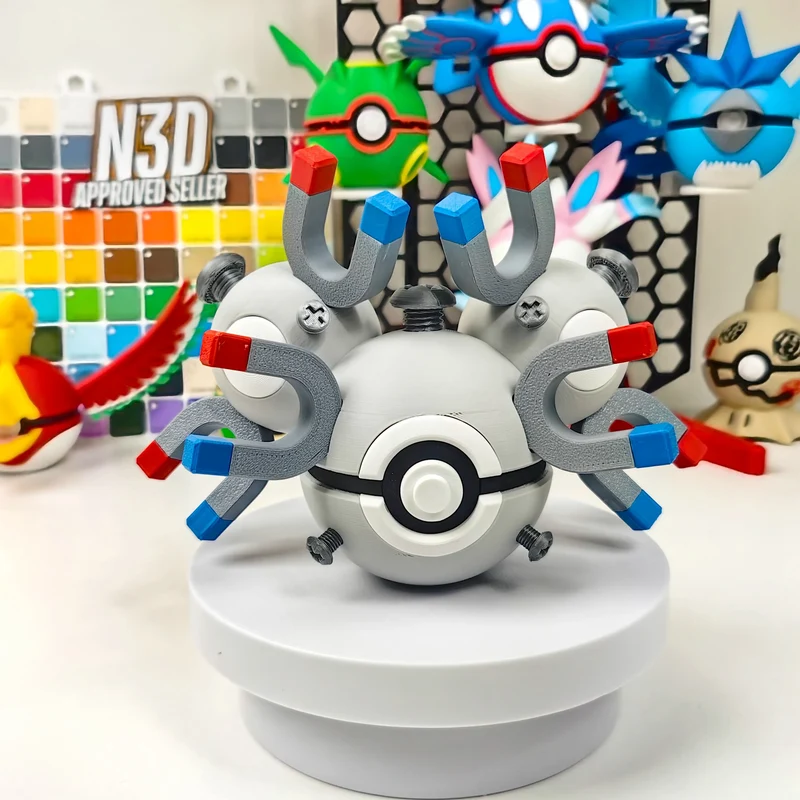 Magnemite Magnetilo ou Magneton Série Poké Ball Premium Pokémon Ball