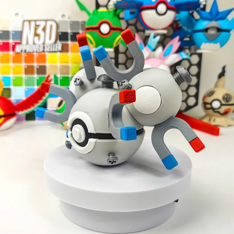 Magnemite Magnetilo ou Magneton Série Poké Ball Premium Pokémon Ball