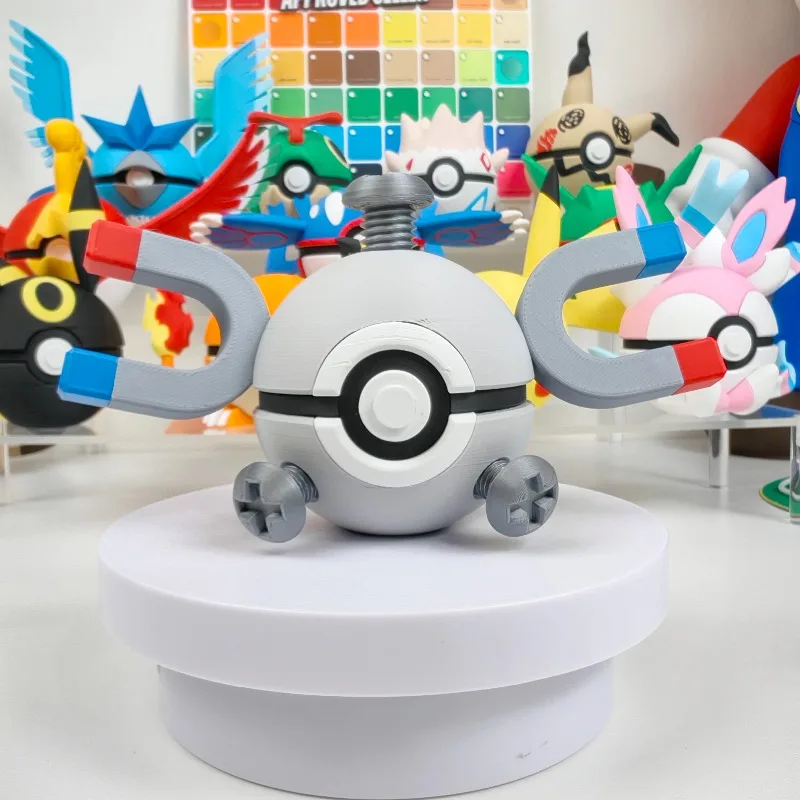 Magnemite Magnetilo ou Magneton Série Poké Ball Premium Pokémon Ball