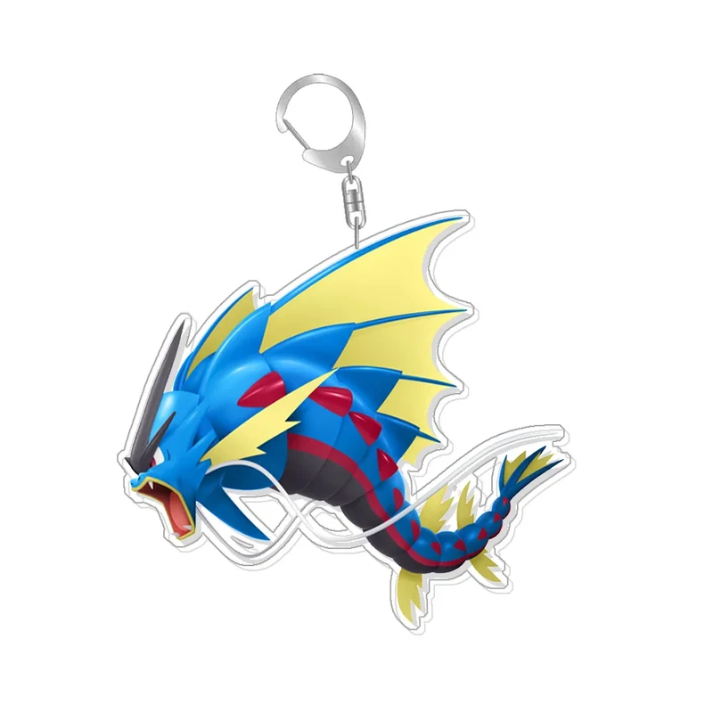 Porte-clés Pokémon Legends ZA - de nombreux motifs Pokémon colorés