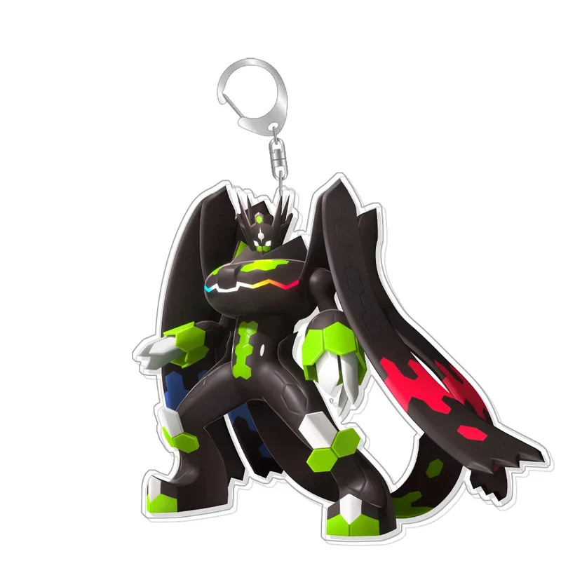 Porte-clés Pokémon Legends ZA - de nombreux motifs Pokémon colorés