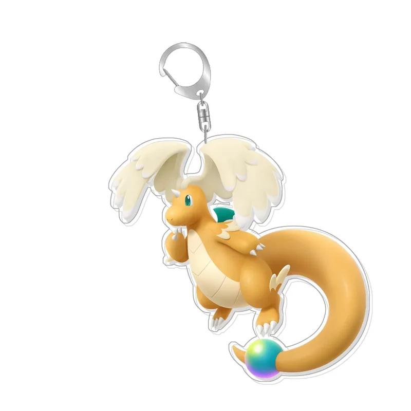 Porte-clés Pokémon Legends ZA - de nombreux motifs Pokémon colorés