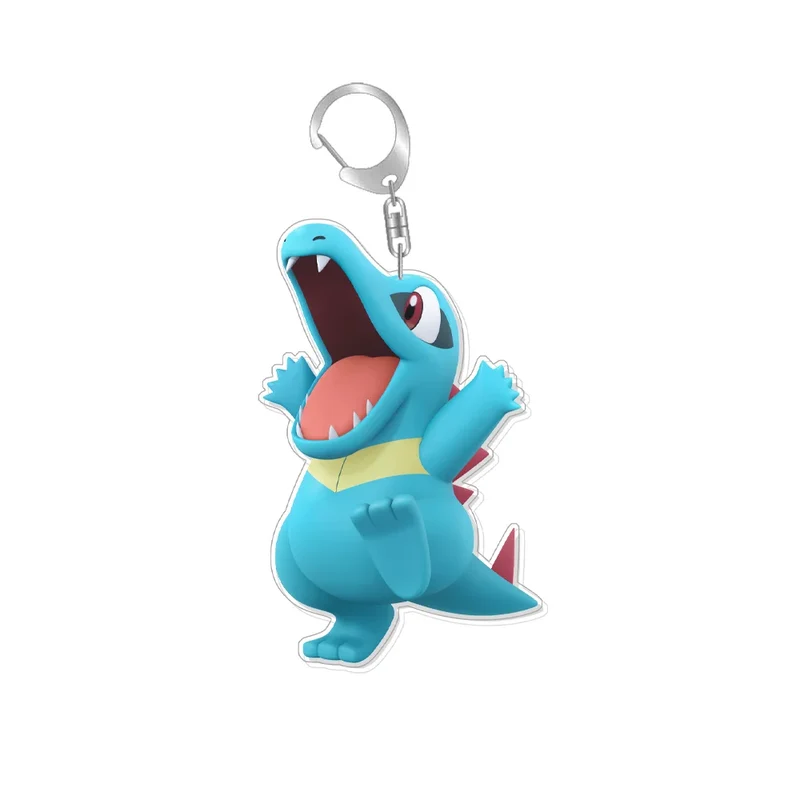 Porte-clés Pokémon Legends ZA - de nombreux motifs Pokémon colorés