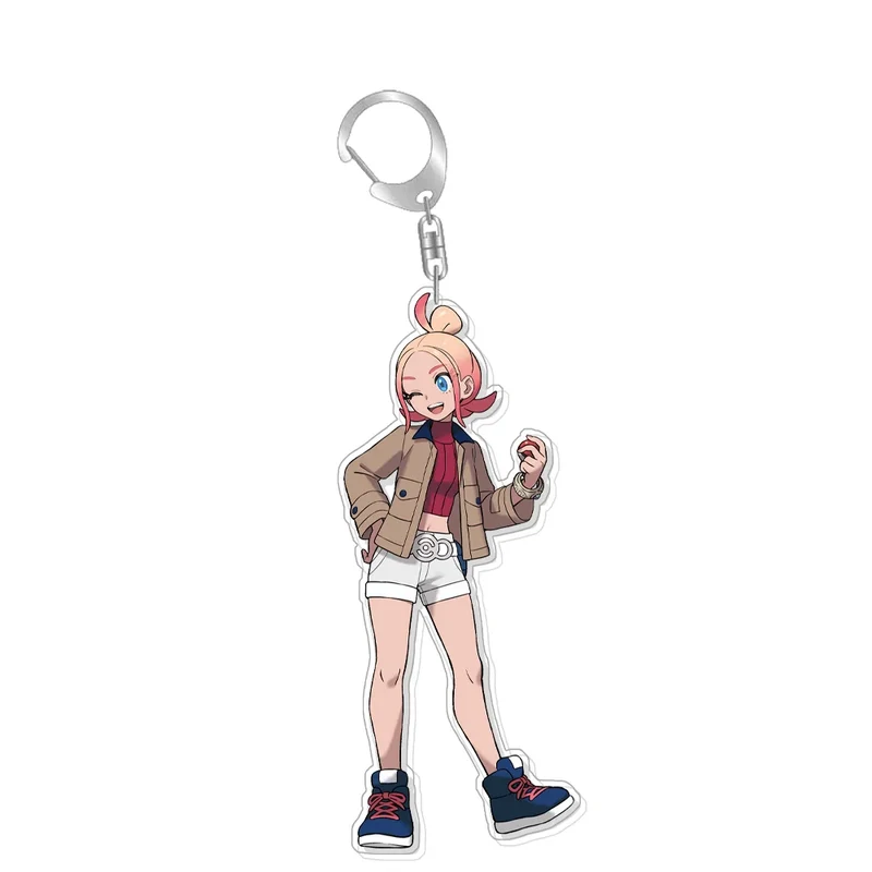 Porte-clés Pokémon Legends ZA - de nombreux motifs Pokémon colorés