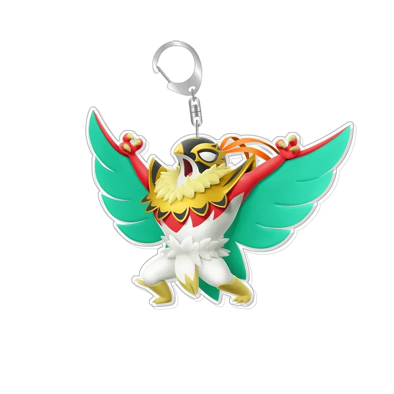 Porte-clés Pokémon Legends ZA - de nombreux motifs Pokémon colorés