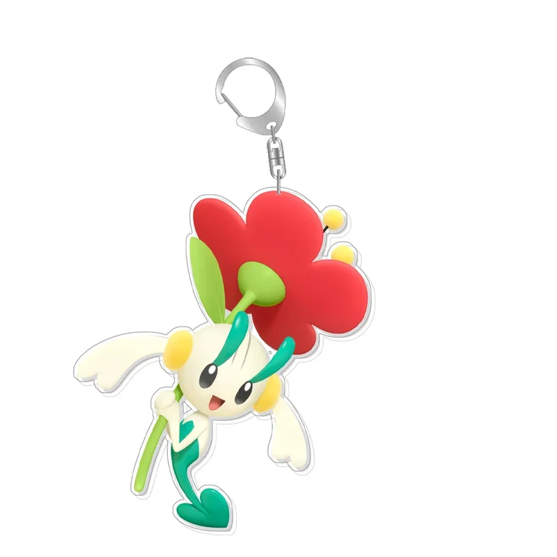 Porte-clés Pokémon Legends ZA - de nombreux motifs Pokémon colorés