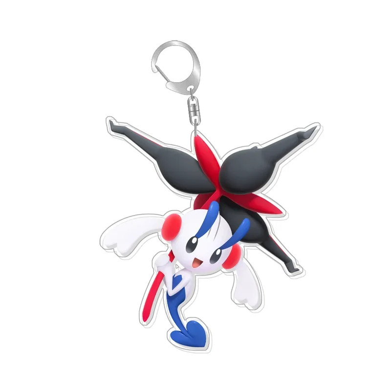 Porte-clés Pokémon Legends ZA - de nombreux motifs Pokémon colorés