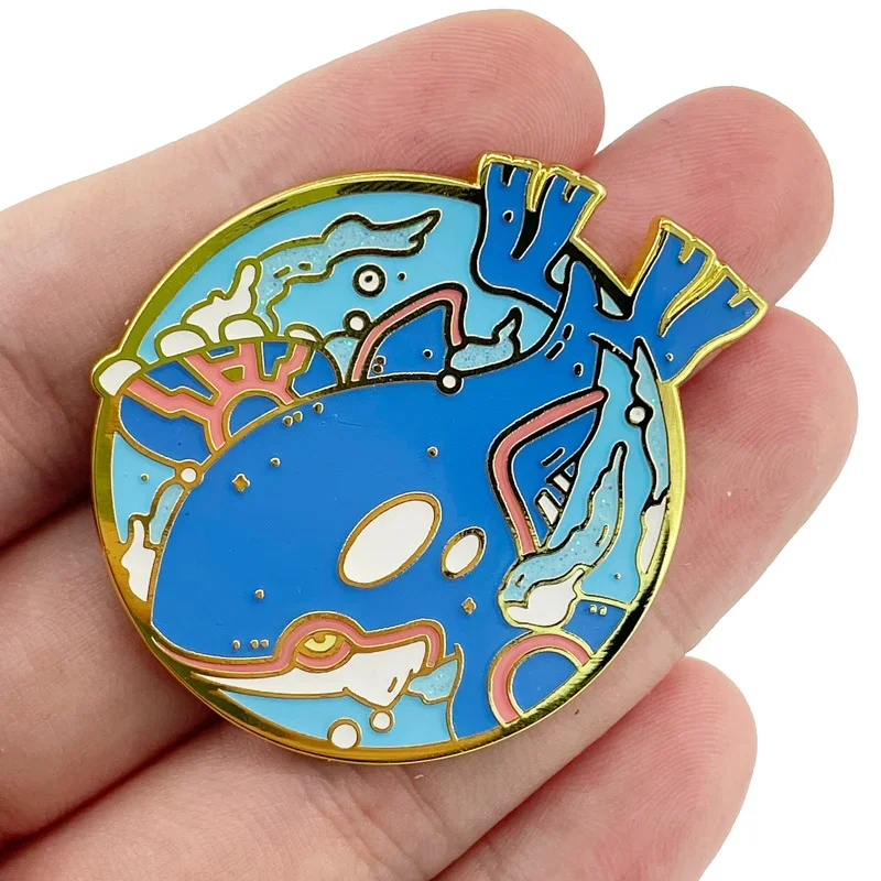 Broche, badge Rayquaza, Groudon ou Kyogre