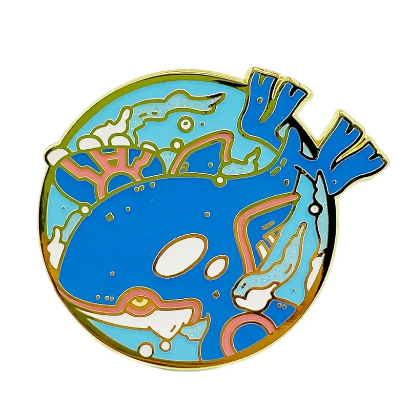 Broche, badge Rayquaza, Groudon ou Kyogre