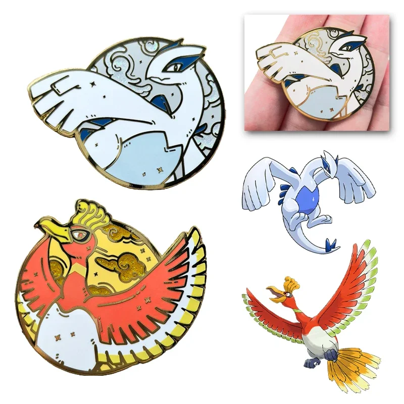 Broche Pokémon Lugia ou Ho-Oh