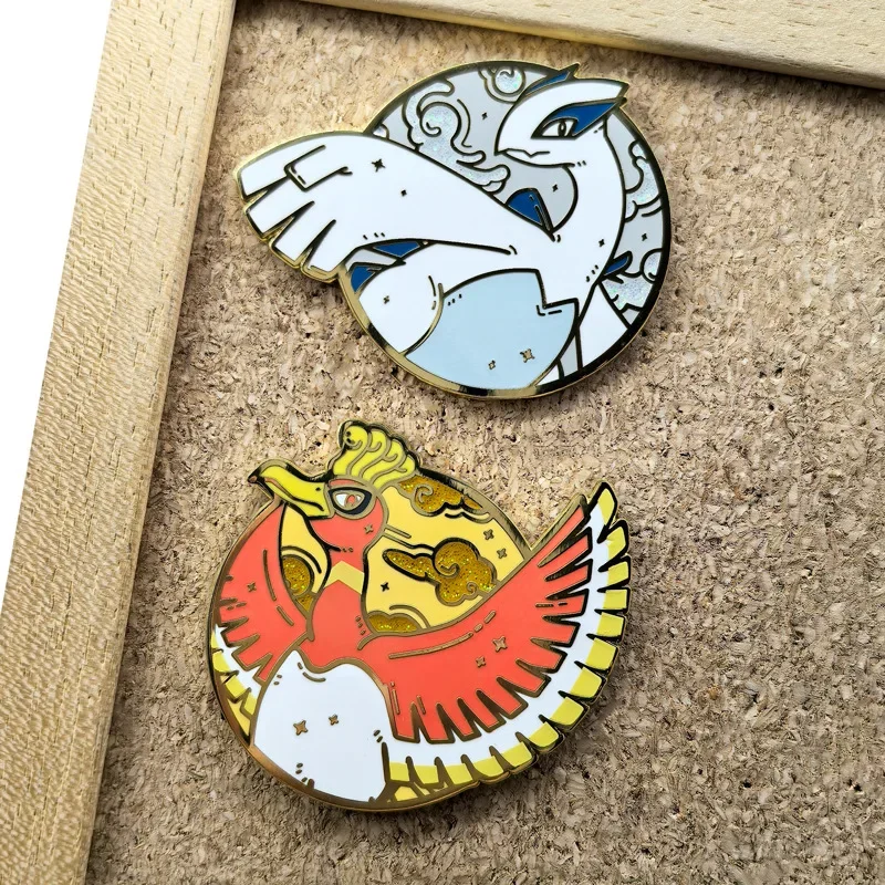 Broche Pokémon Lugia ou Ho-Oh