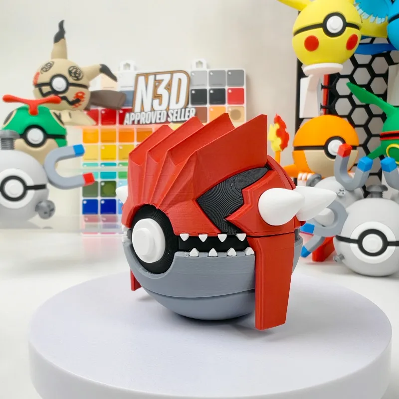 Pokéball Premium au look Groudon, Rayquaza ou Kyogre Poké Ball