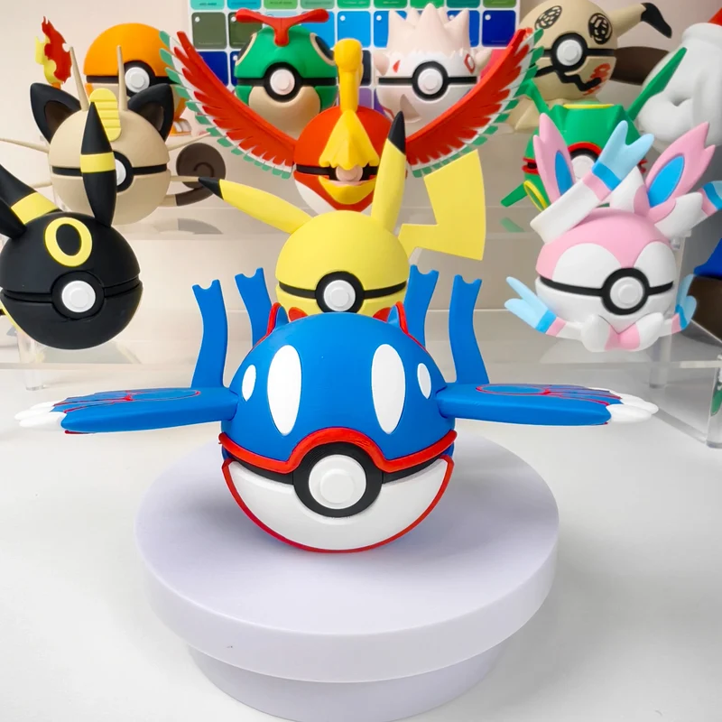Pokéball Premium au look Groudon, Rayquaza ou Kyogre Poké Ball