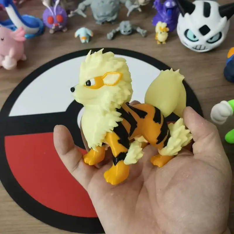 Figurines Pokémon Arkani Arcanine ou Growlithe Fukano