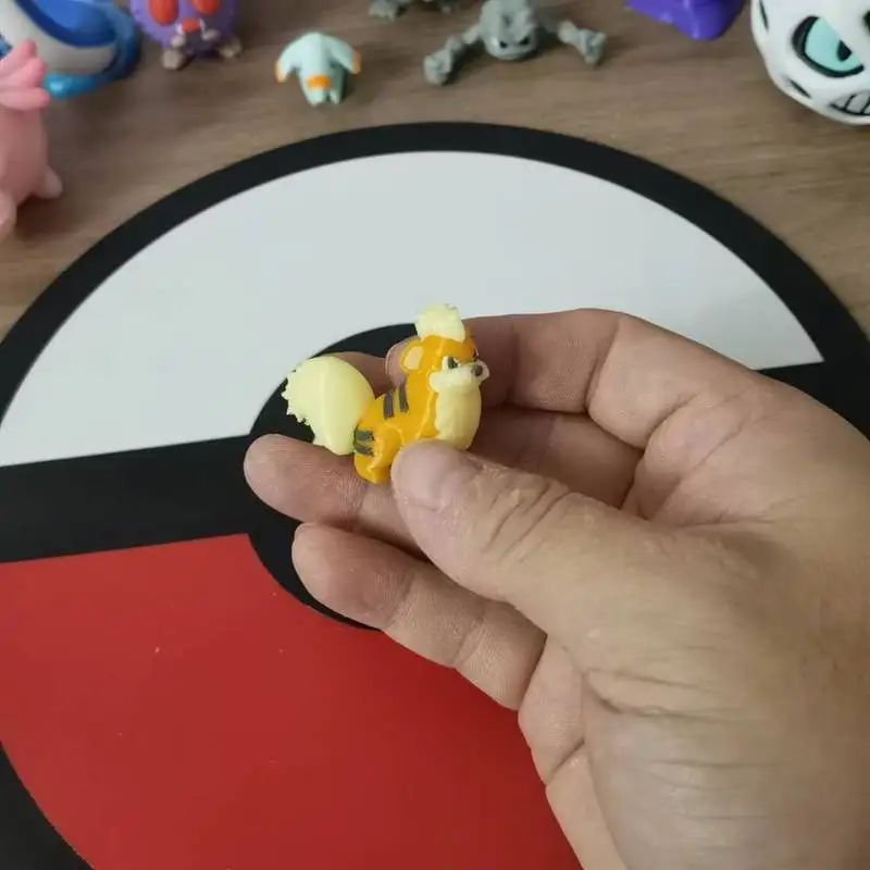 Figurines Pokémon Arkani Arcanine ou Growlithe Fukano