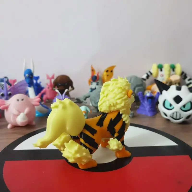 Figurines Pokémon Arkani Arcanine ou Growlithe Fukano