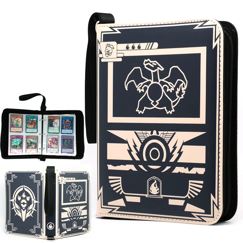 Album collector Glurak Charizard pour 400 cartes Pokémon