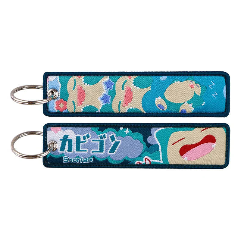 Porte-clés pendentif en tissu Pokémon Pikachu